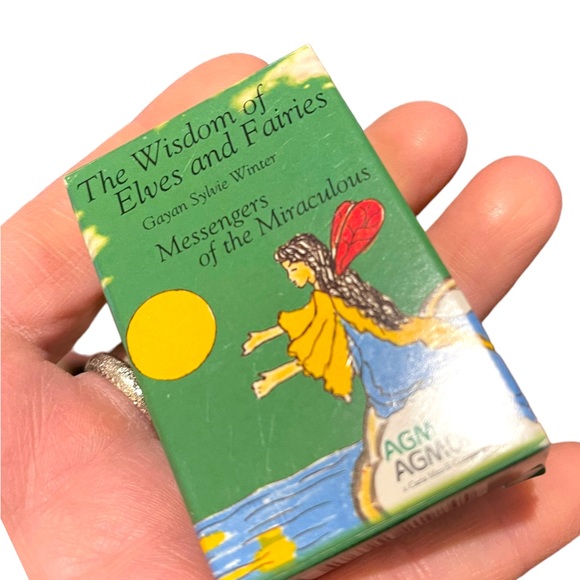 OOP HTF Wisdom Of Elves & Fairies Oracle Card deck NEW - Picture 2 of 7